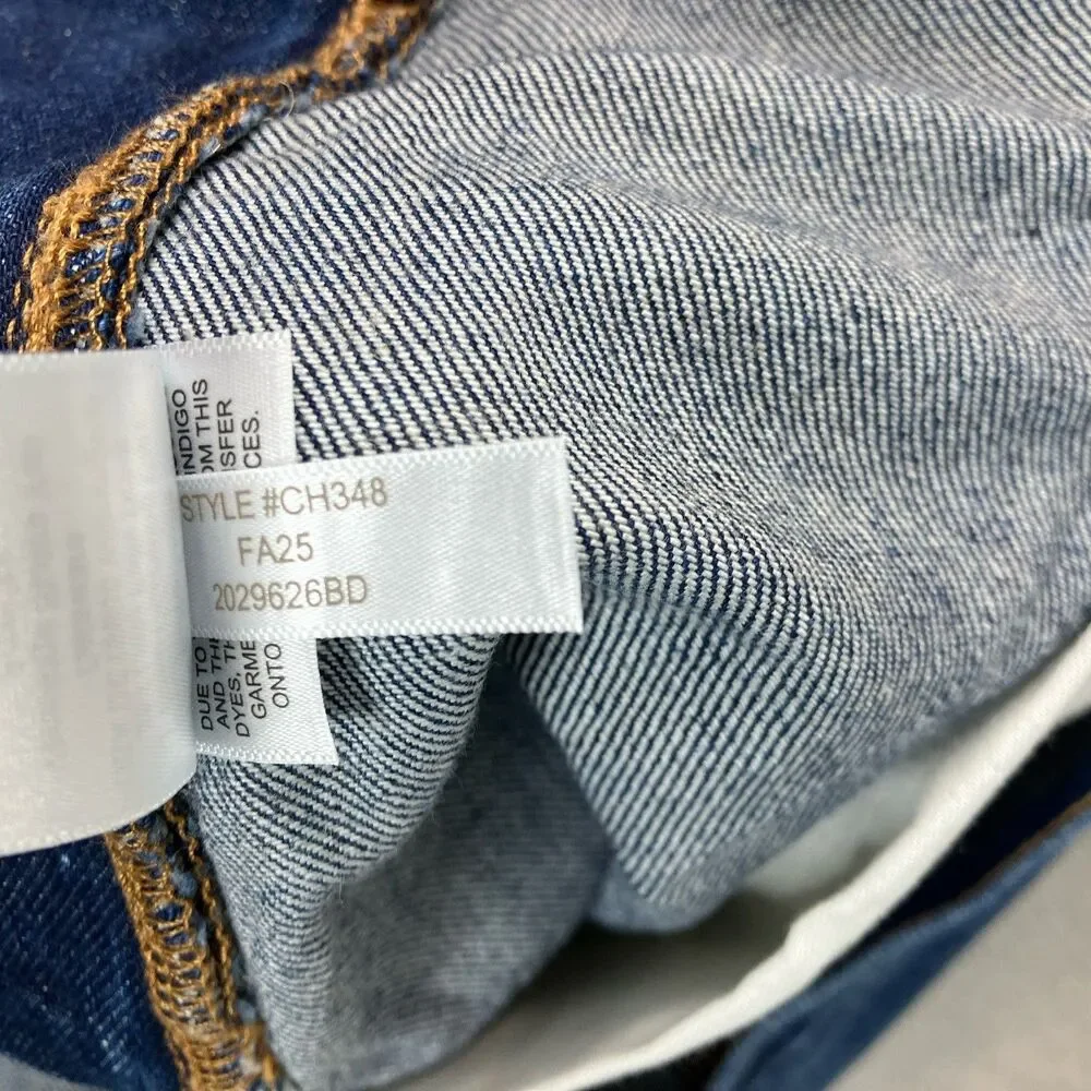 J.Crew Flex Slim Mens Jeans 35x32* Blue Denim 5 Pocket Stretch Preppy